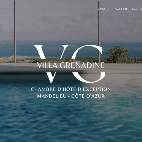La Villa Grenadine I Chambre d&rsquo;hôtes de luxe