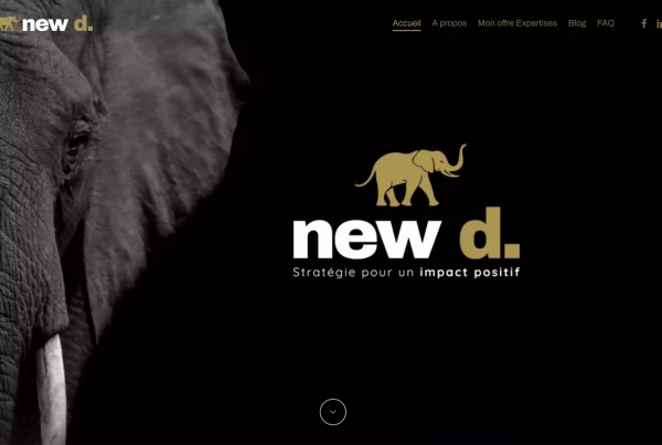 Site internet NEWD à Nancy – création sur-mesure par l’agence Bleupetrole. - Mandelieu - Cannes - Nice - SEO