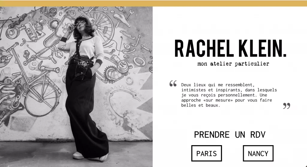 Site internet pour salon de coiffure – création sur-mesure par Bleupetrole. - Mandelieu - Cannes - Nice - SEO