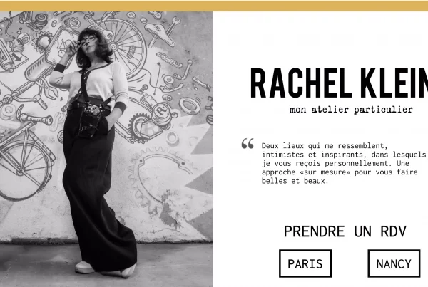 Site internet pour salon de coiffure – création sur-mesure par Bleupetrole. - Mandelieu - Cannes - Nice - SEO